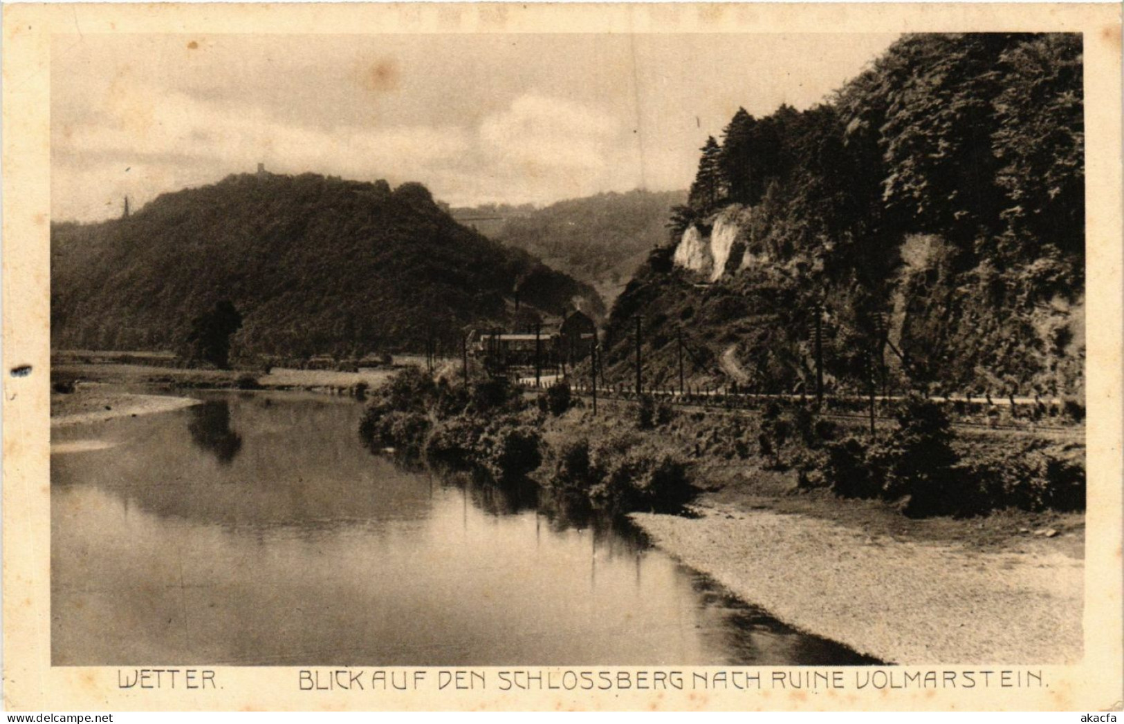 CPA AK Wetter -Blick Auf Den Schlossberg GERMANY (858006) - Wetter