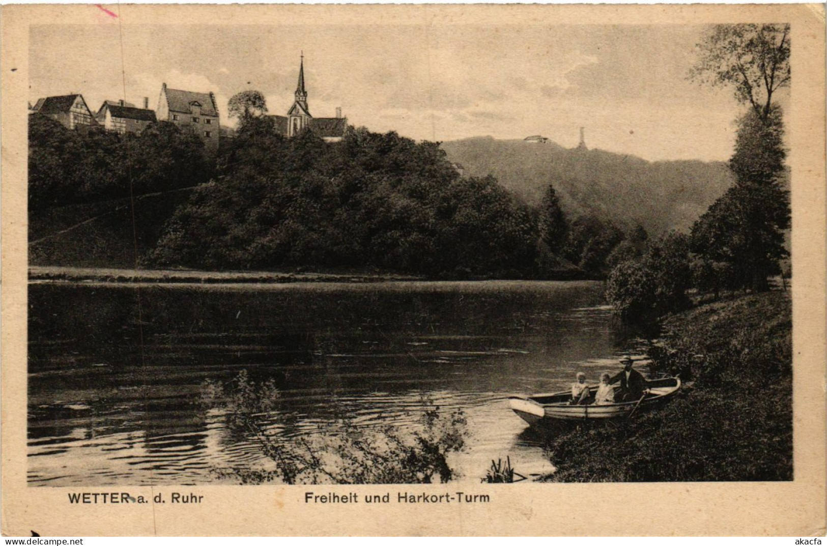 CPA AK Wetter -Freiheit Und Harkort-Turm GERMANY (858004) - Wetter