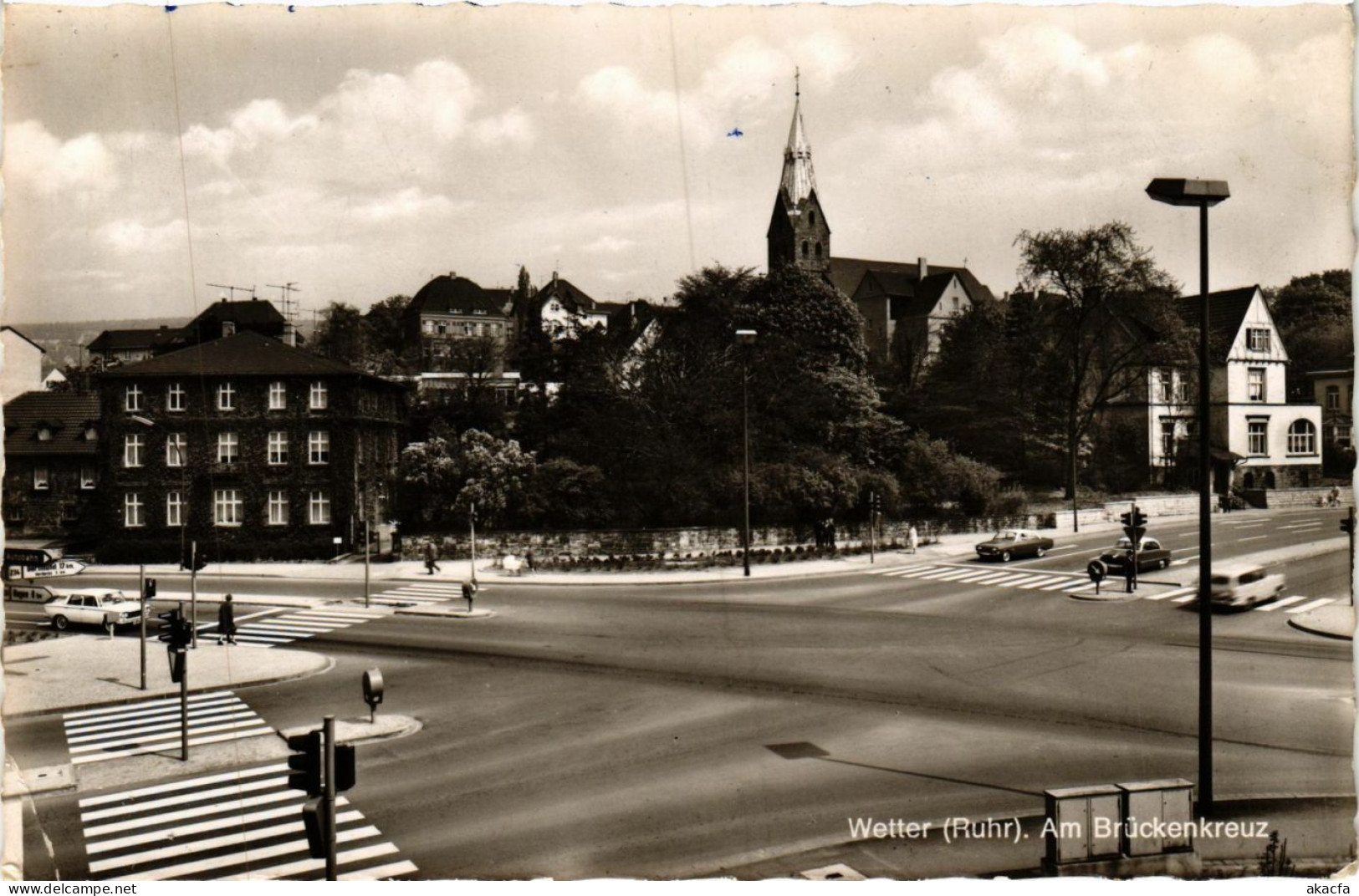 CPA AK Wetter -Am Bruckenkreuz GERMANY (858001) - Wetter