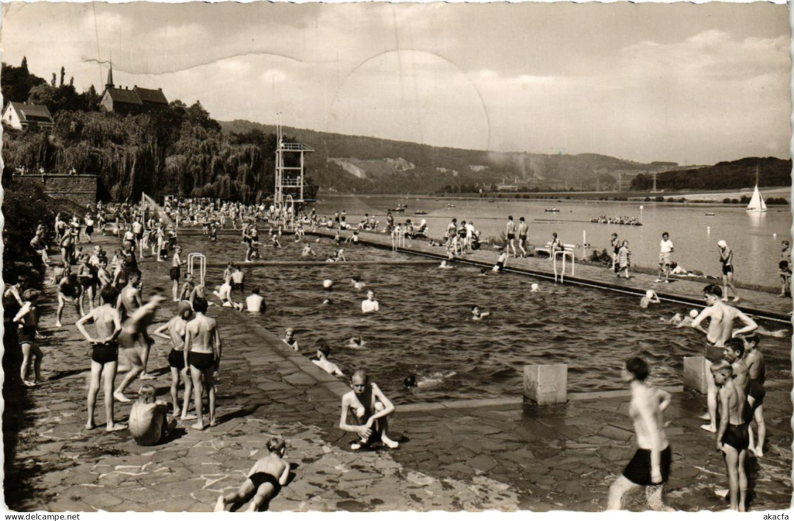 CPA AK Wetter -Freibad Und Harkortsee GERMANY (858000) - Wetter