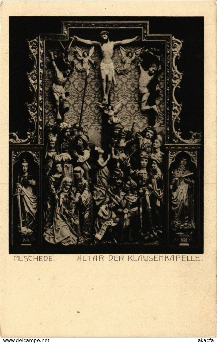 CPA AK Meschede - Altar Der Klausenkapelle GERMANY (857938) - Meschede