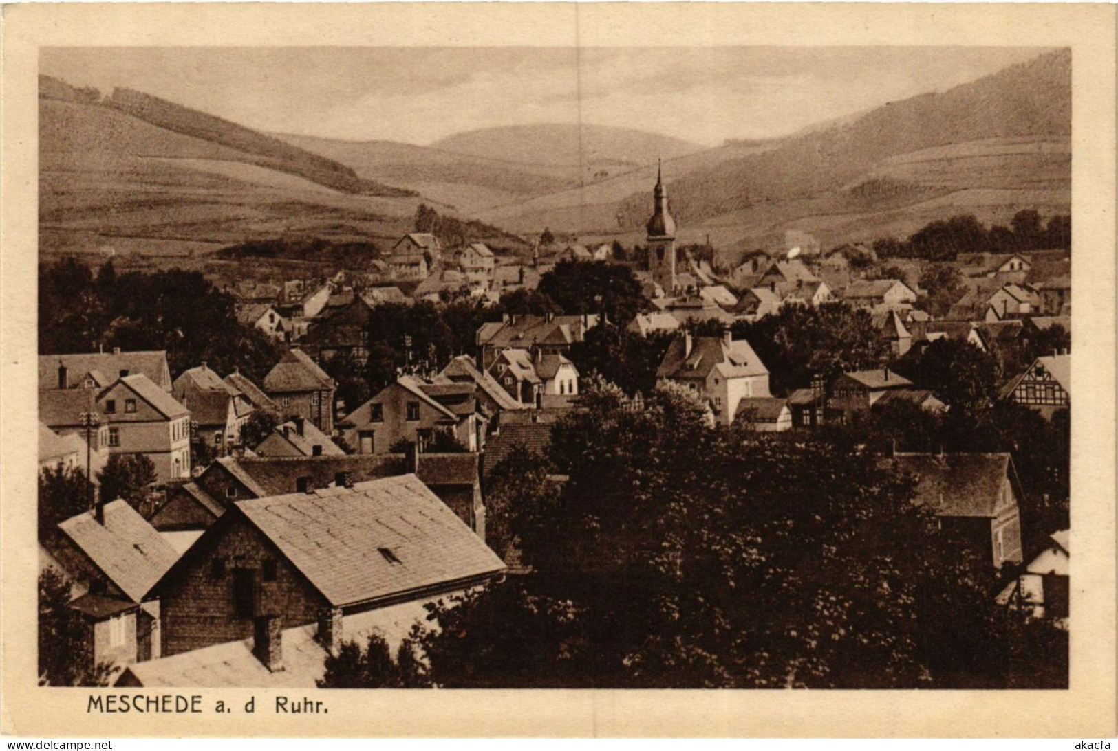 CPA AK Meschede - Panorama GERMANY (857946) - Meschede