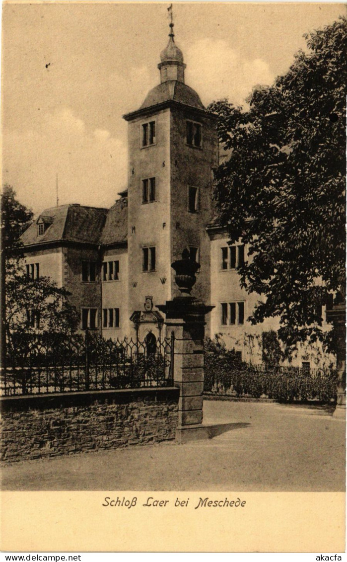 CPA AK Meschede - Schloss Laer Bei Meschede GERMANY (857936) - Meschede