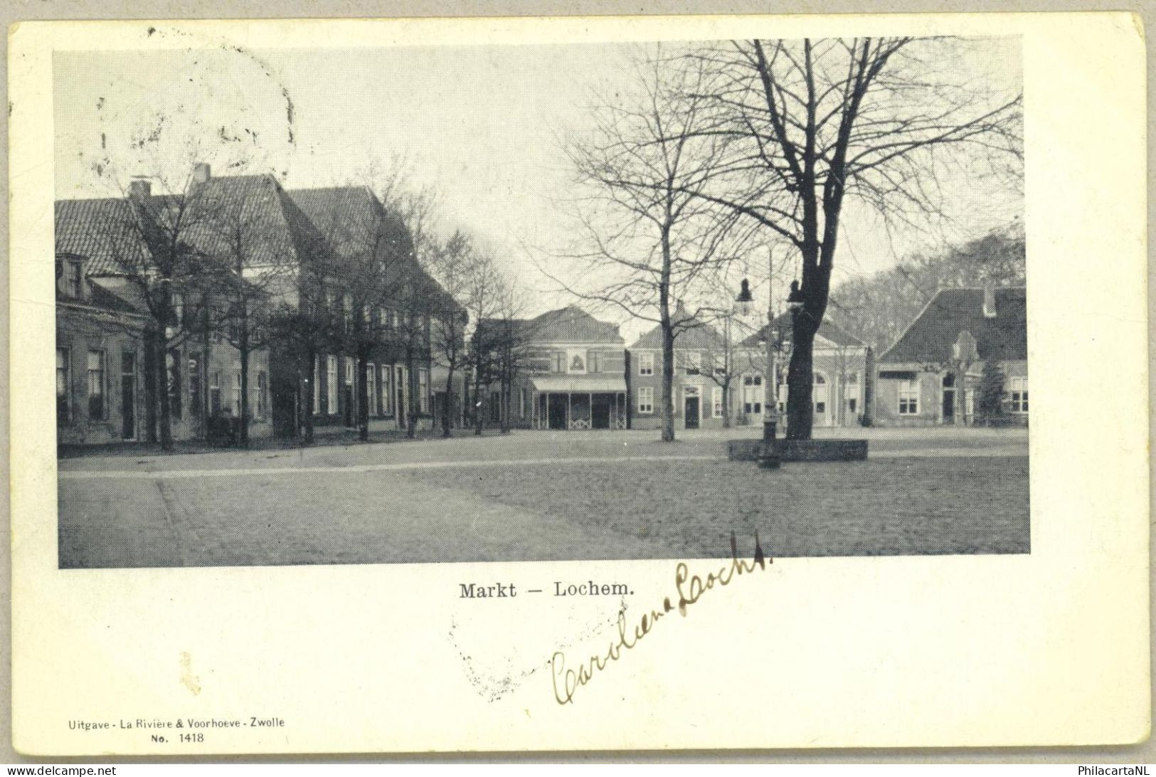 Lochem *** Markt - Begin 1900 - Lochem