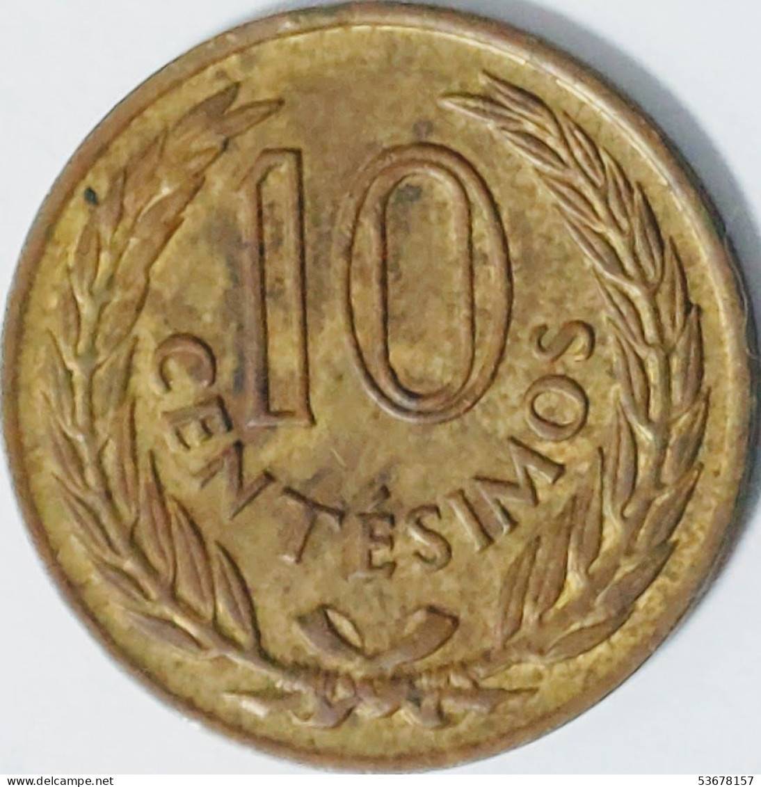 Uruguay - 10 Centesimos 1960, KM# 39 (#2381) - Uruguay