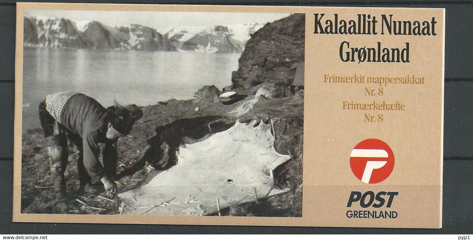 2000 MNH Greenland, Booklet Mi 356-57, MH 10 Postfris - Cuadernillos