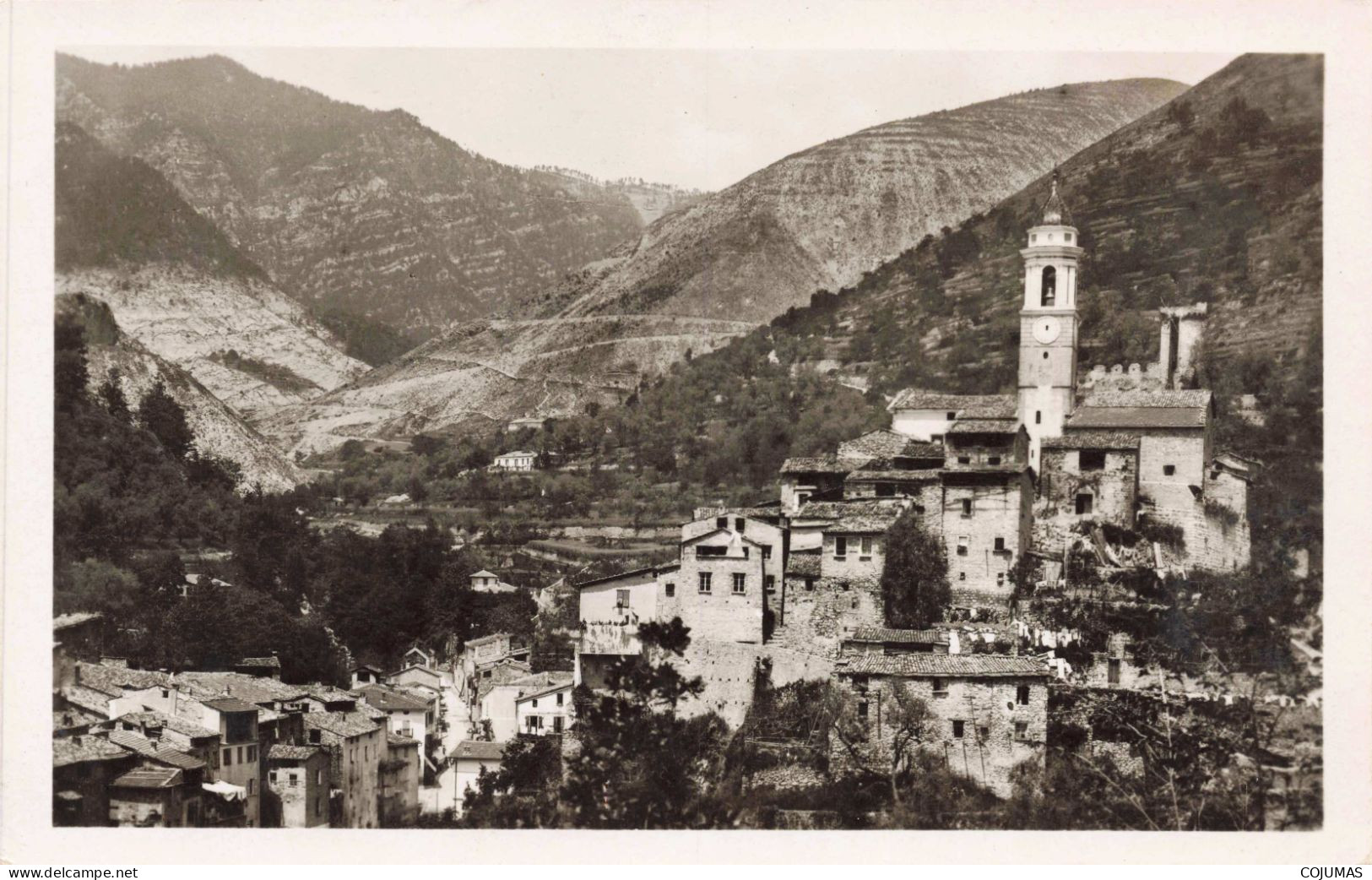 06 - LUCERAM - S15675 - Vue D'Ensemble - Cime Du Rocaillon - CPSM 14x9 Cm - Lucéram