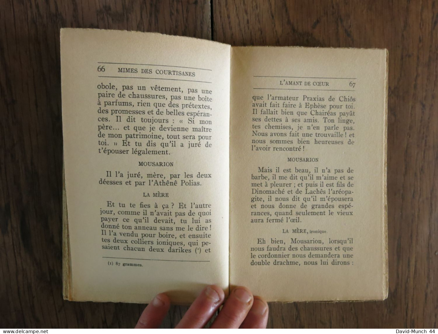 Pierre Louÿs . Mimes des courtisanes, de Lucien de Pierre Louÿs. Editions Montaigne. 1927