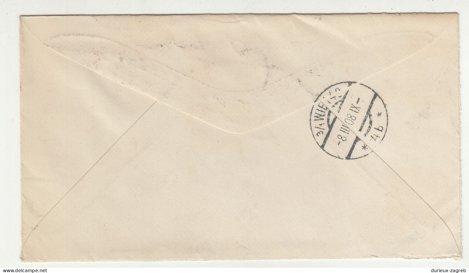 Agricultural Experimetn Station, Burlington, VT Preprinted Postal Stationery Letter Cover Posted 1908 To Austria B230510 - 1901-20