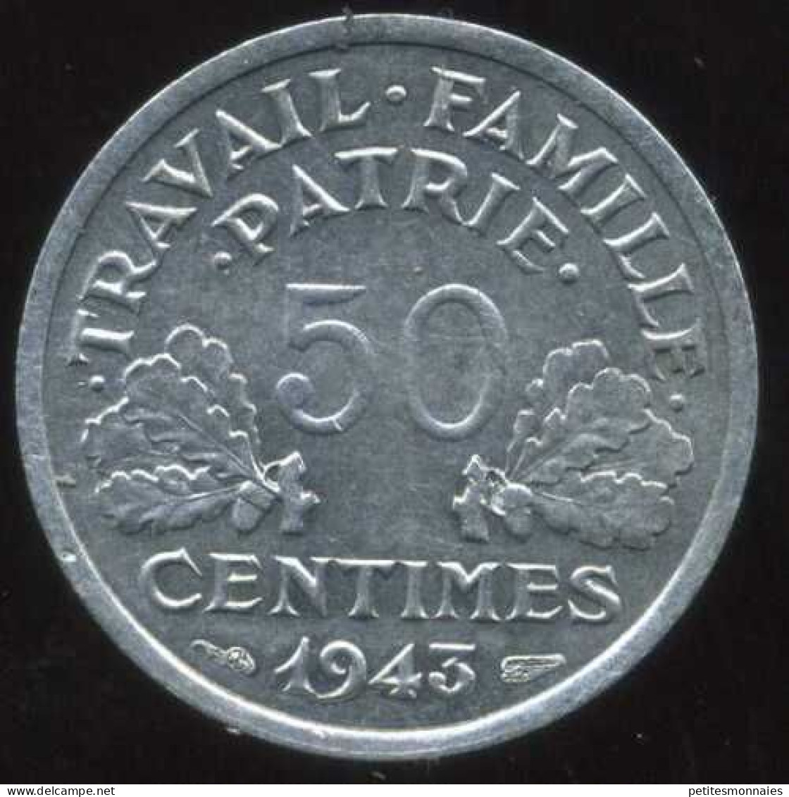 50 Centimes BAZOR 1943 B ( SPL ) ) - 50 Centimes