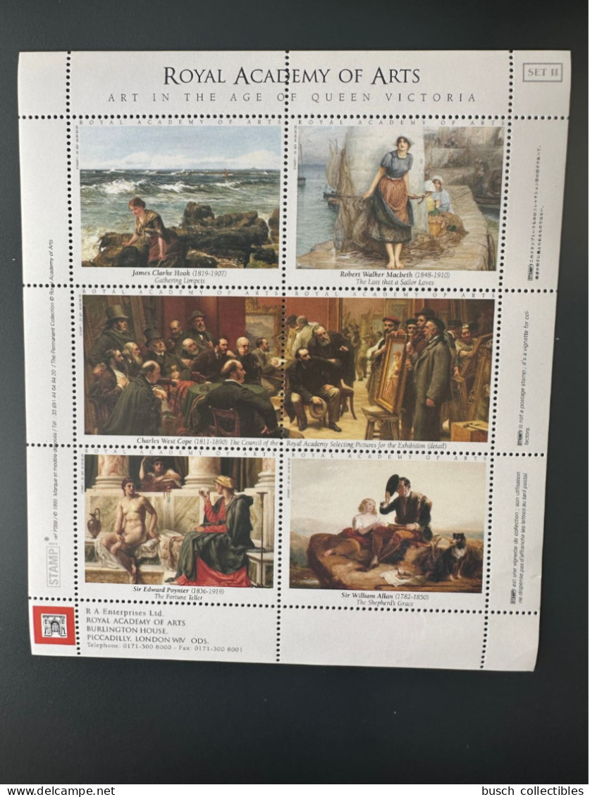 France - Vignette Cinderella ITVF Stamp! Royal Academy Of Arts Queen Victoria London - Sonstige & Ohne Zuordnung