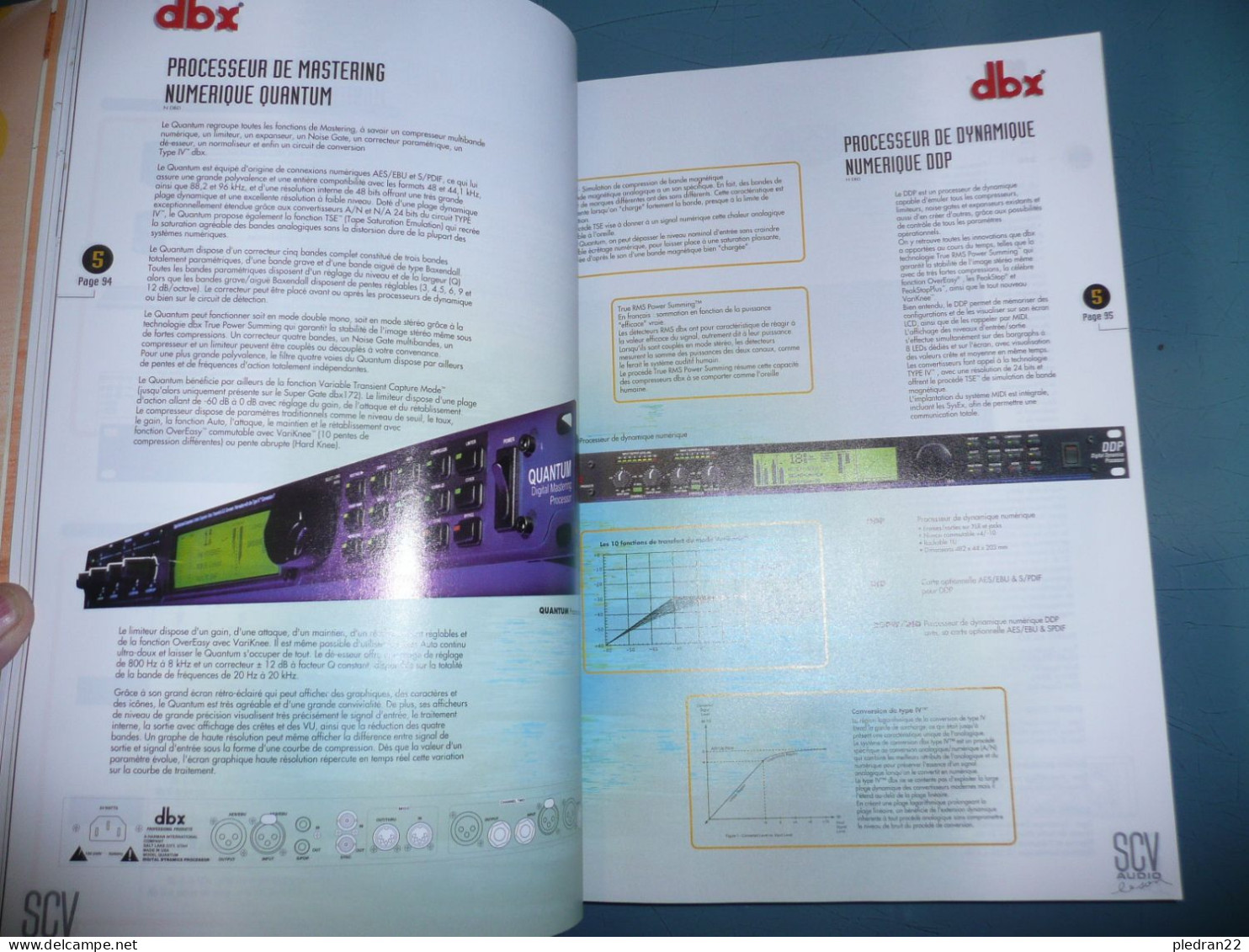 CATALOGUE EXPLORER LE SON 2002 SCV AUDIO PROFESSIONNEL MUSIQUE SONORISATION STUDIO D'ENREGISTREMENT COCERT RADIO ++