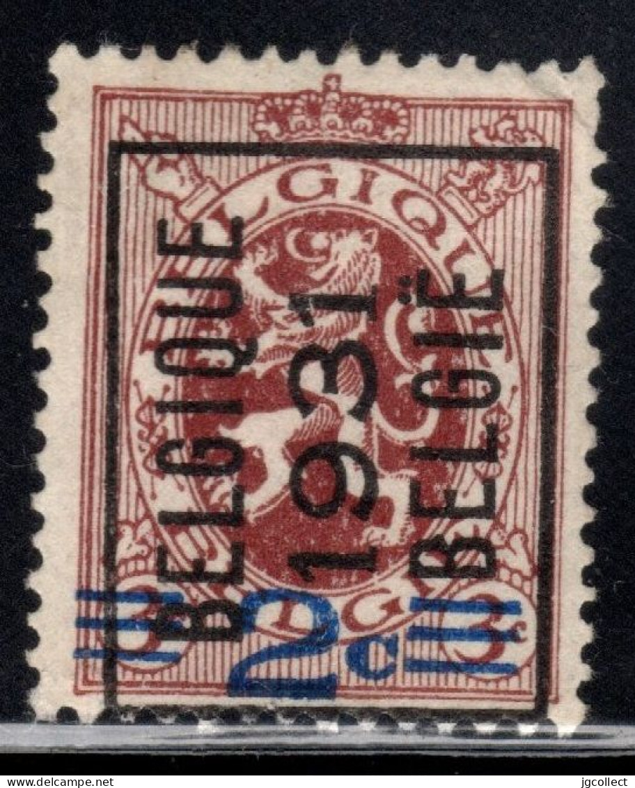 Typo 250 A (BELGIQUE 1931 BELGIE) - Typos 1929-37 (Lion Héraldique)