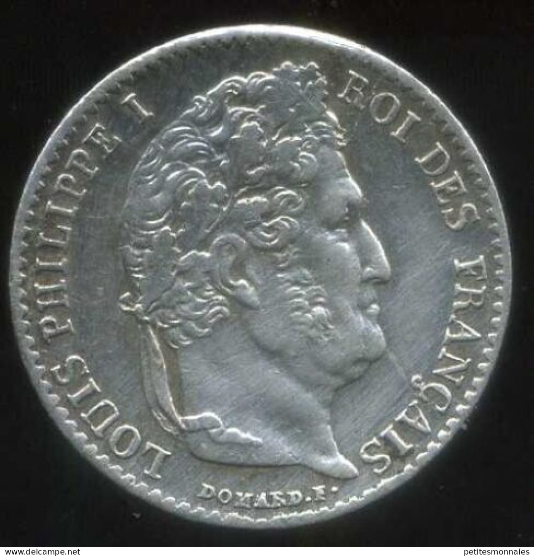 1/4 De Franc LOUIS PHILIPPE I 1833 A   ARGENT  ( SUP)  ( 195 ) - 1/4 Franc