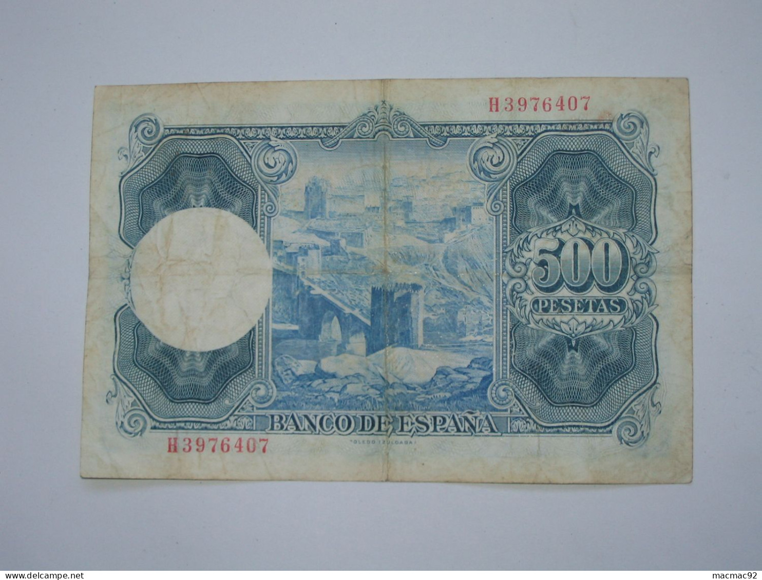 ESPAGNE - 500 Quinientas Pesetas 1954 - El Banco De Espana  **** EN ACHAT IMMEDIAT **** - 500 Pesetas