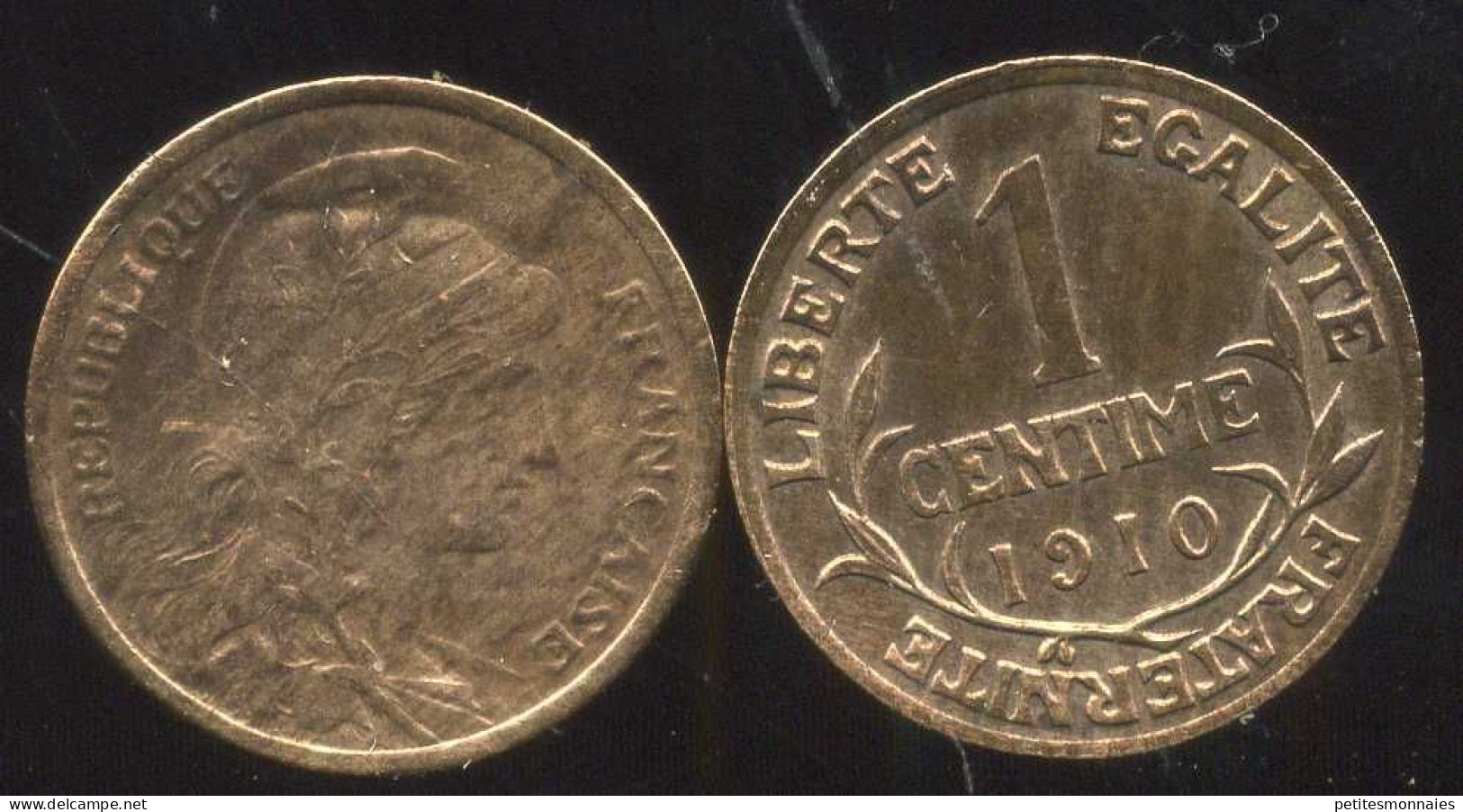 FRANCE FRANCIA 1 CENTIME DUPUIS 1910 ( 201 ) - 1 Centime