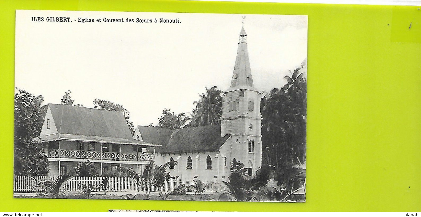 Eglise Et Couvent Des Soeurs à Nonouti ILES GILBERT En Micronésie - Micronésie