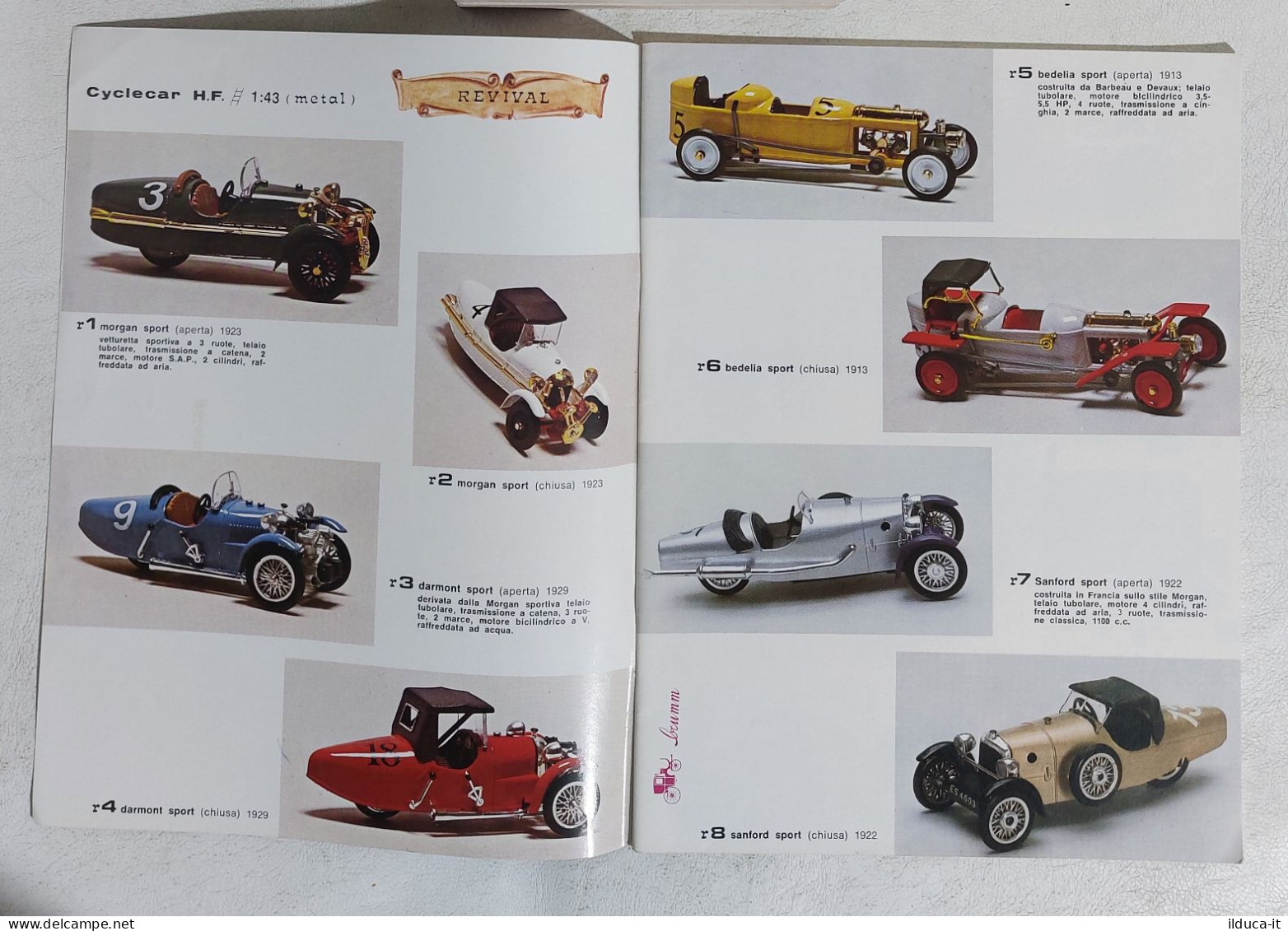 I113341 Catalogo Modellismo 1981 - BRUMM - Italië