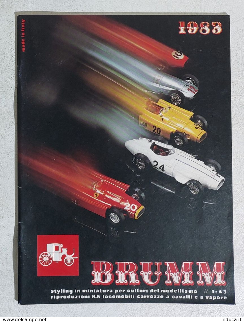 I113342 Catalogo Modellismo 1983 - BRUMM - Italy