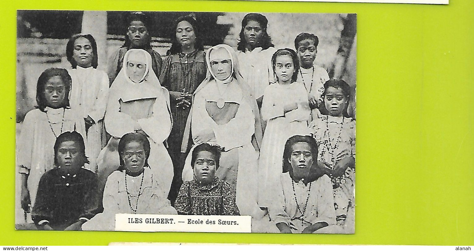 Ecole Des Soeurs Aux ILES GILBERT En Micronésie - Micronesia