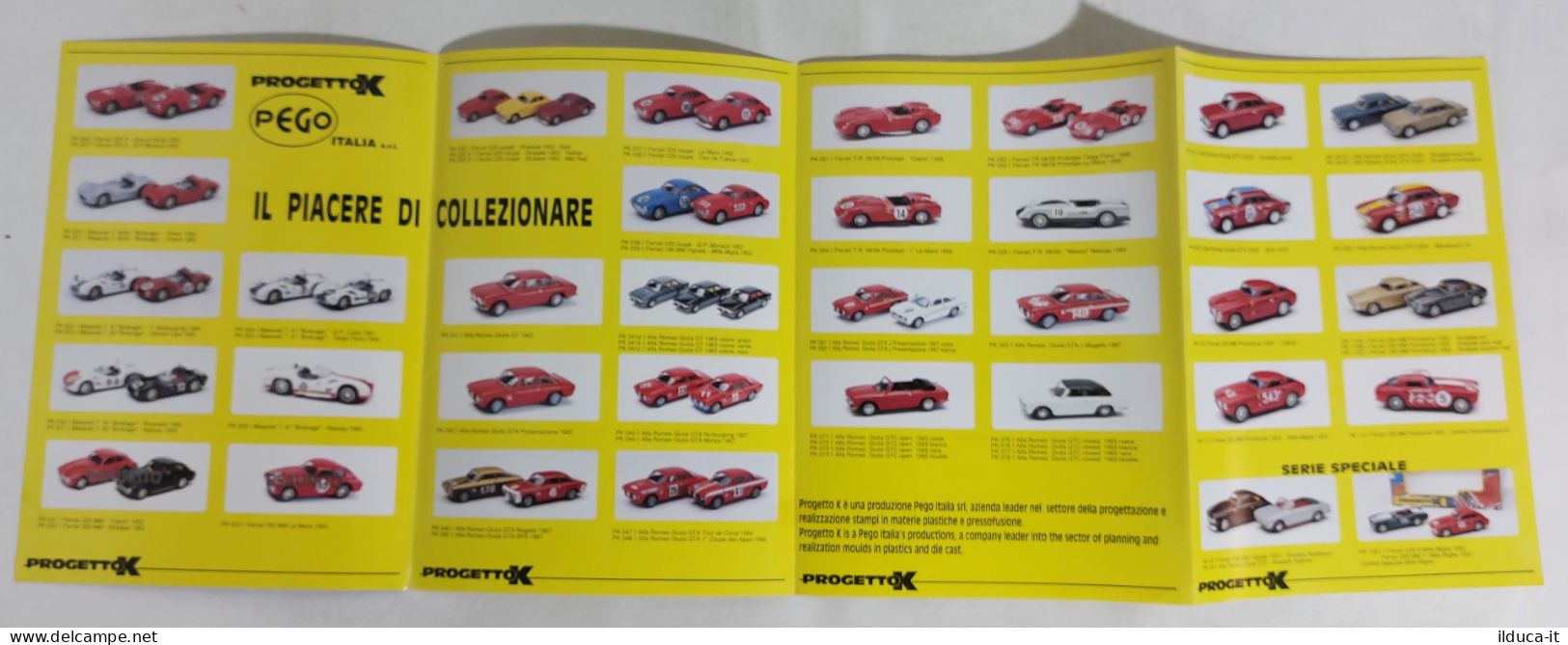 I113348 Catalogo 1/43 Modellismo 1994 - PROGETTO K - Italia