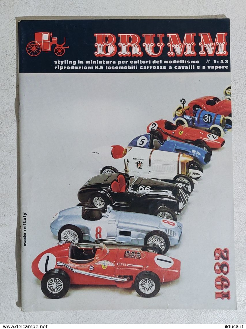 I113370 Catalogo Modellismo 1982 - BRUMM - Italië