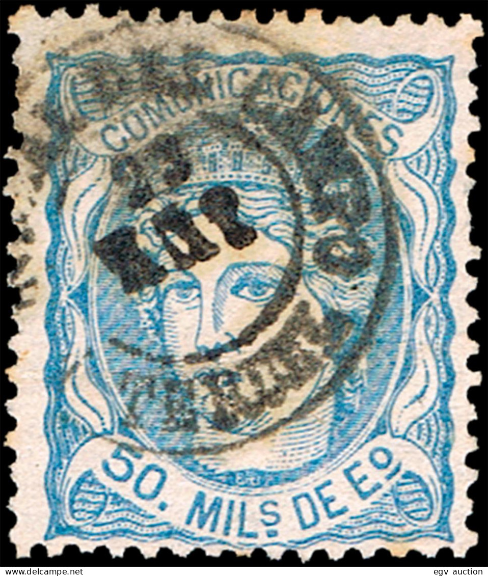 Teruel - Edi O 107 - 50 Milm.  - Mat Fech. Tp. II "Monreal Del Campo" - Used Stamps