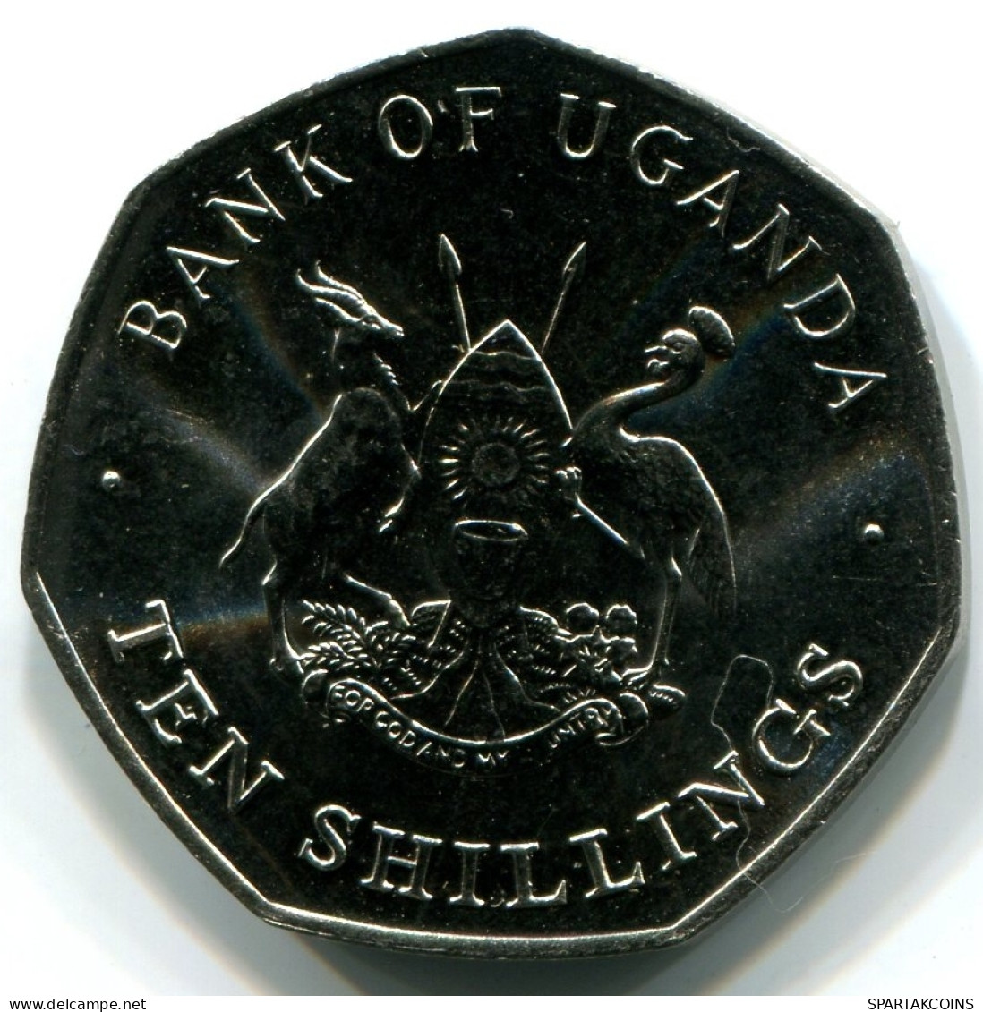 10 SHILLINGS 1987 UGANDA UNC Moneda #W11129.E - Oeganda