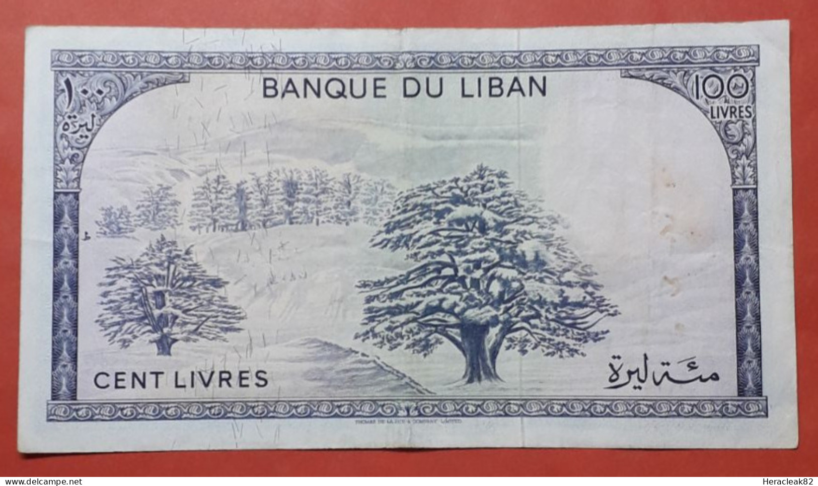 Lebanon 100 Livres 1977 - Liban