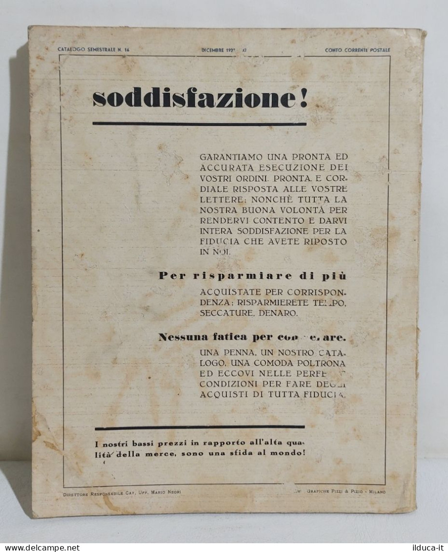 I114149 Catalogo Gioielli Calderoni 1937 - Il Brillante La Moneta Dei Secoli - Salute E Bellezza