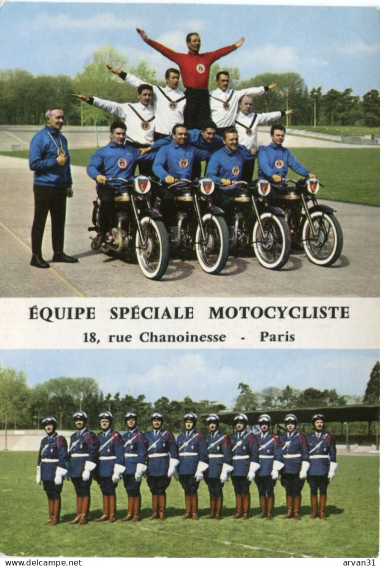 GENDARMERIE - EQUIPE SPECIALE MOTOCYCLISTE - - Police - Gendarmerie