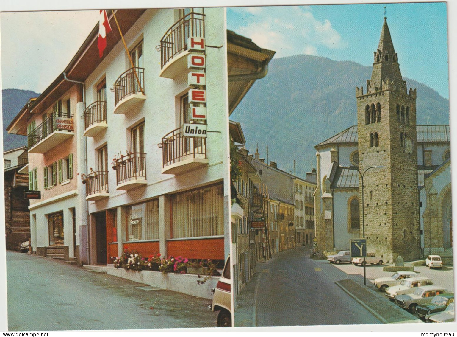 Suisse : Hotel De L ' Union , Orsieres , Valais - Orsières