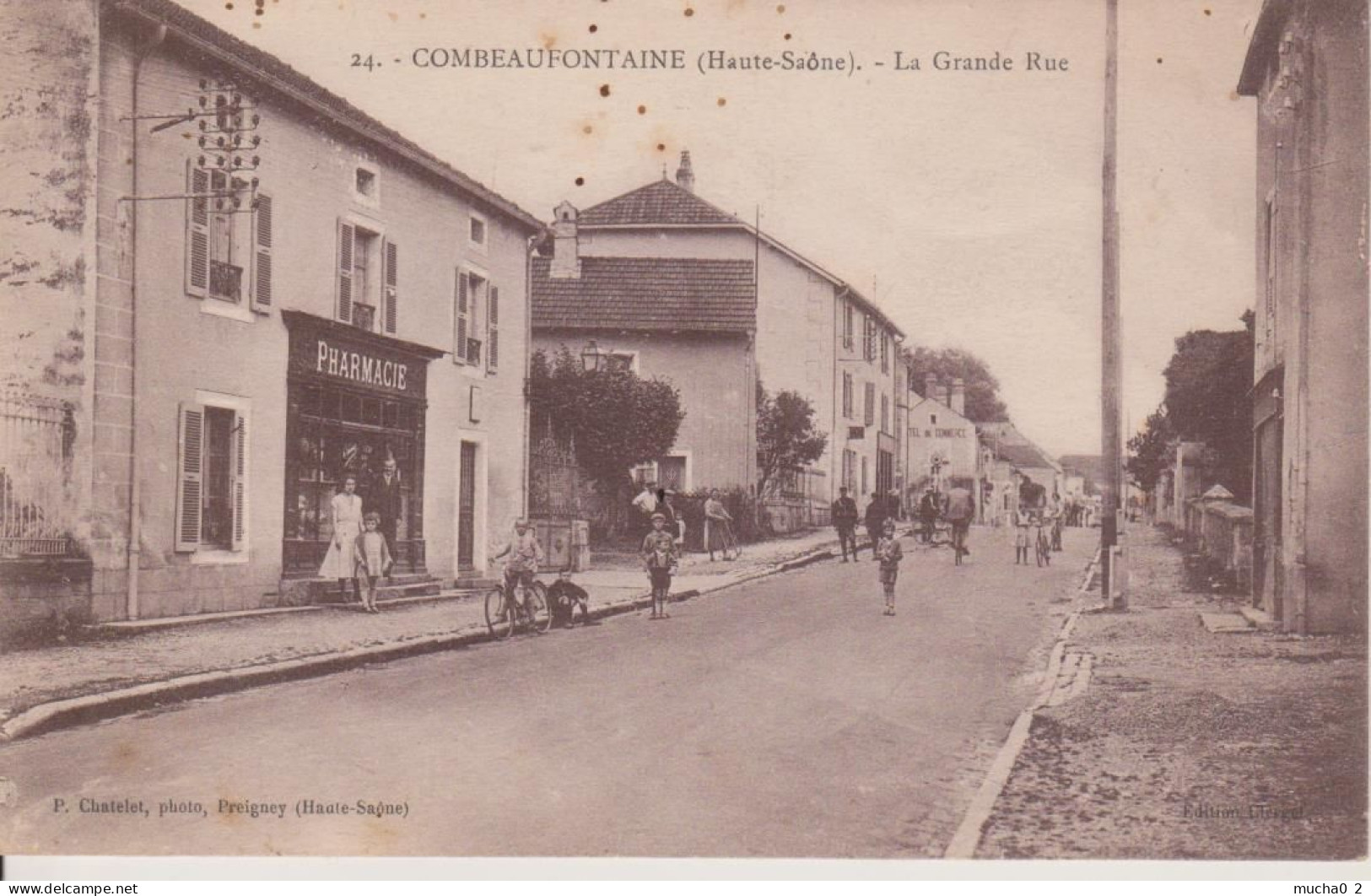 70 - COMBEAUFONTAINE - LA GRANDE RUE - Combeaufontaine