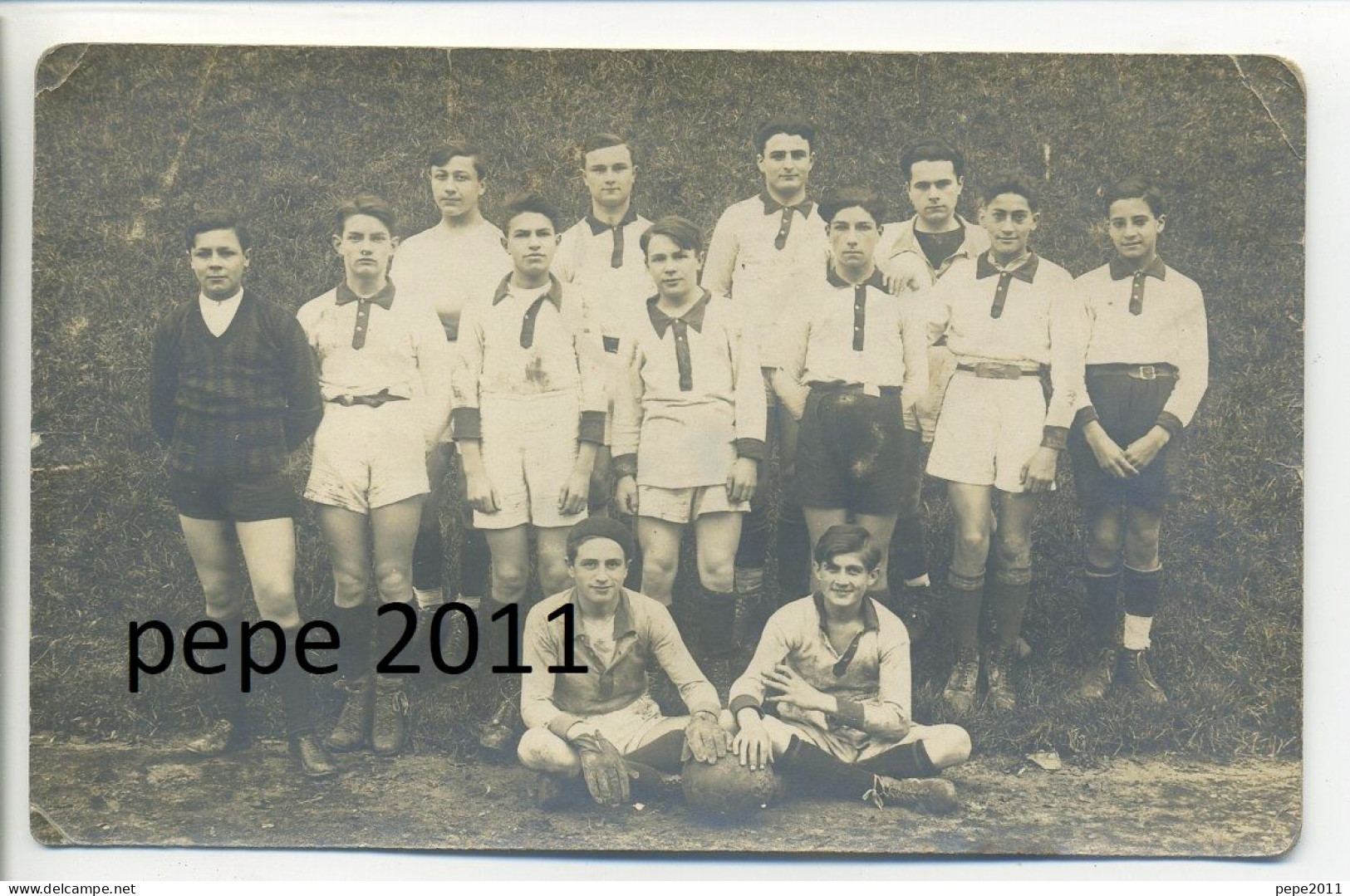 Carte Photo Sports - Equipe De Football - Fussball