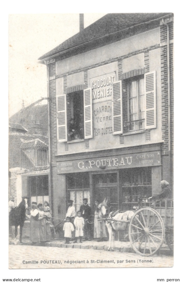 (34638-89) Camille Pouteau - Négociant à Saint Clément - Saint Clement