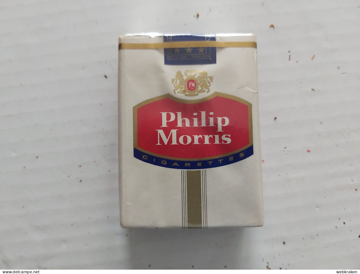 PACCHETTO SIGARETTE PIENO TABACCO FUMO TABACS WITH ORIGINAL CIGARETTES TOBACCO MARCA PHILIP MORRIS U.S.A. CON SIGARETTE - Cigarette Holders