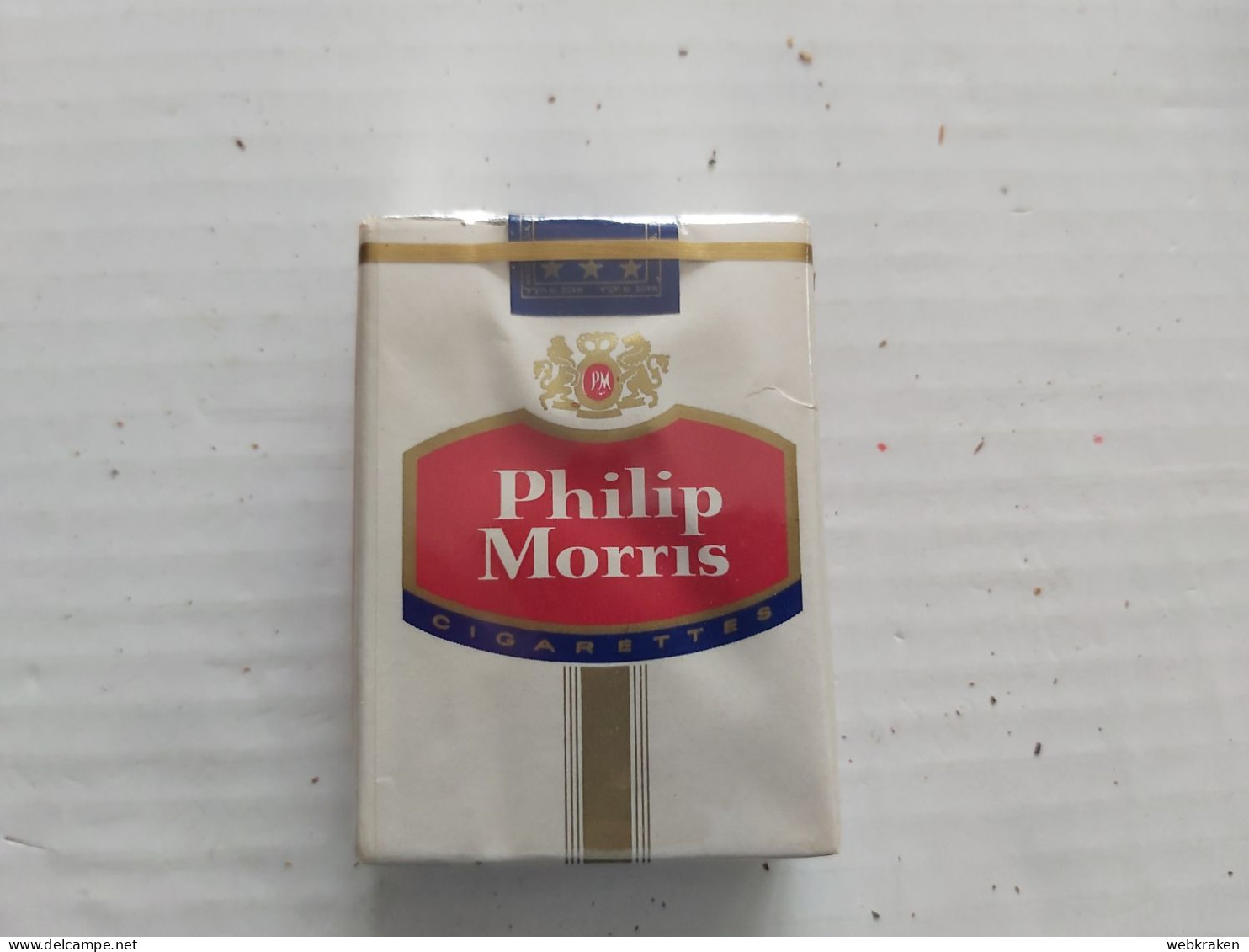 PACCHETTO SIGARETTE PIENO TABACCO FUMO TABACS WITH ORIGINAL CIGARETTES TOBACCO MARCA PHILIP MORRIS U.S.A. CON SIGARETTE - Cigarette Holders