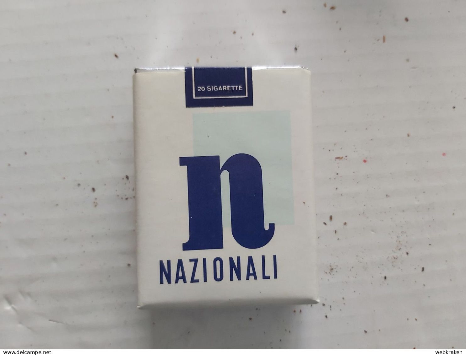 PACCHETTO SIGARETTE PIENO TABACCO FUMO TABACS WITH ORIGINAL CIGARETTES TOBACCO MARCA NAZIONALI CON SIGARETTE - Cigarette Holders
