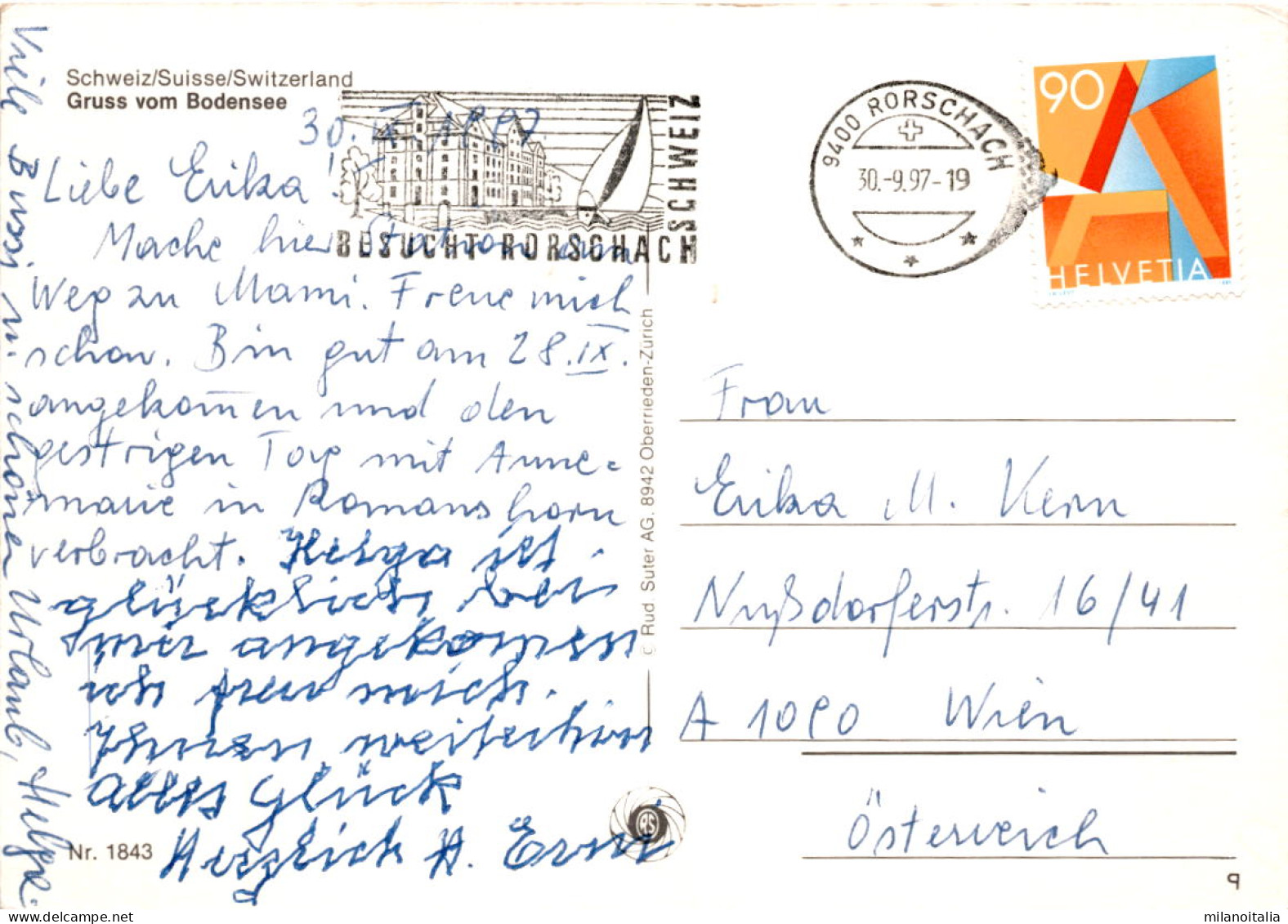 Gruss Vom Bodensee - 8 Bilder (1843) * 30. 9. 1997 - Autres & Non Classés