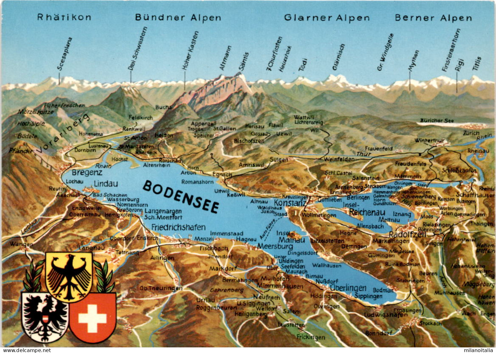 Bodensee - Panorama (130542) * 28. 4. 1982 - Sonstige & Ohne Zuordnung