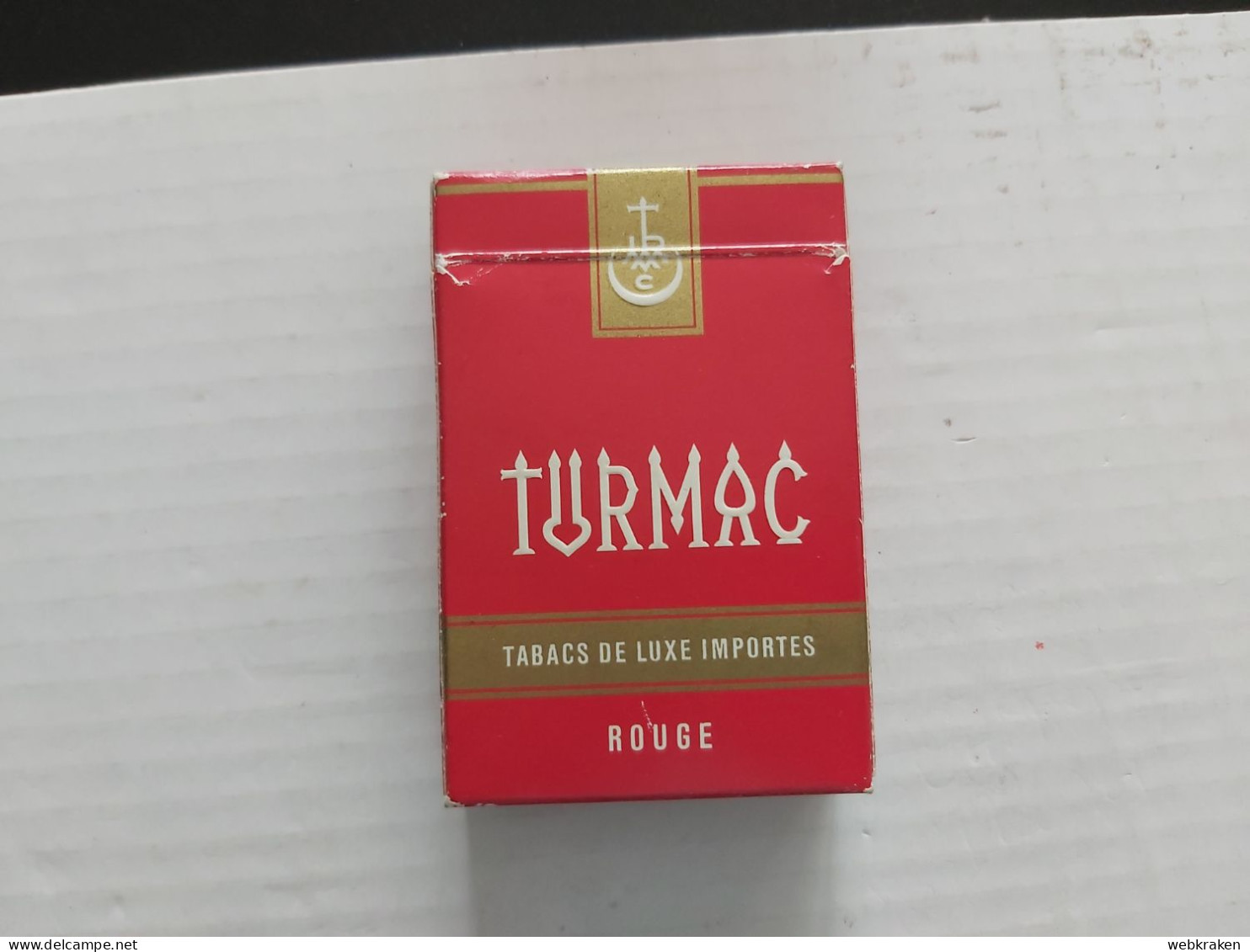 PACCHETTO SIGARETTE VUOTO TABACCO FUMO TABACS CIGARETTES TOBACCO MARCA TURMAC EMPTY - Fuma Sigarette