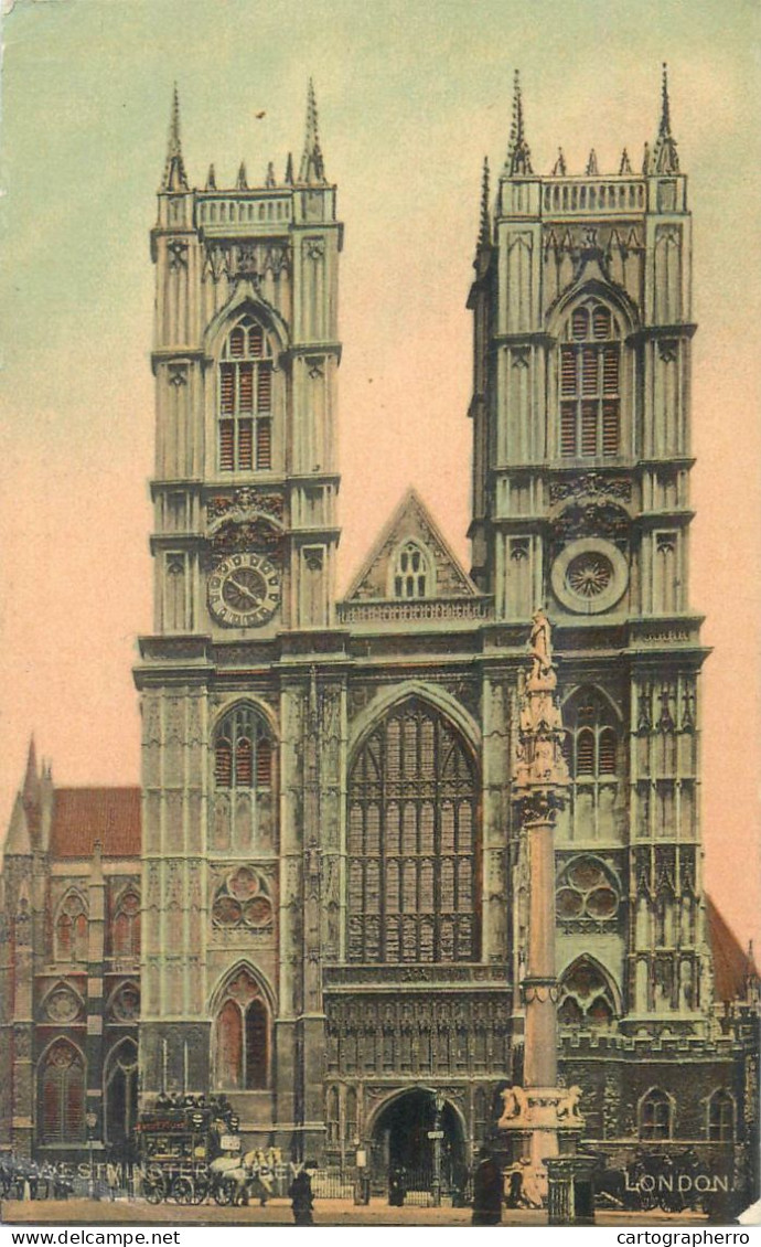 Postcard England > London > Westminster Abbey - Westminster Abbey