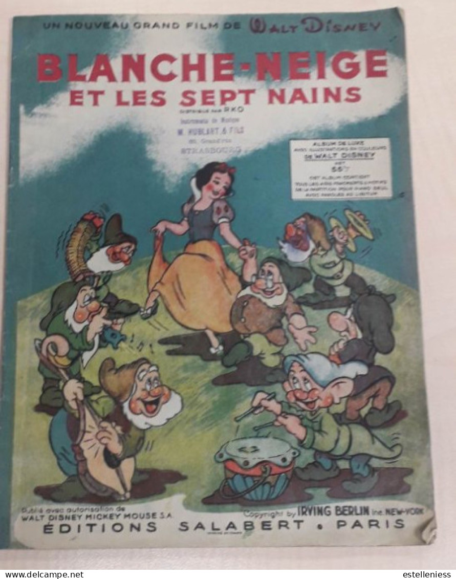 Blanche Neige Et Les Sept Nains - Film Music