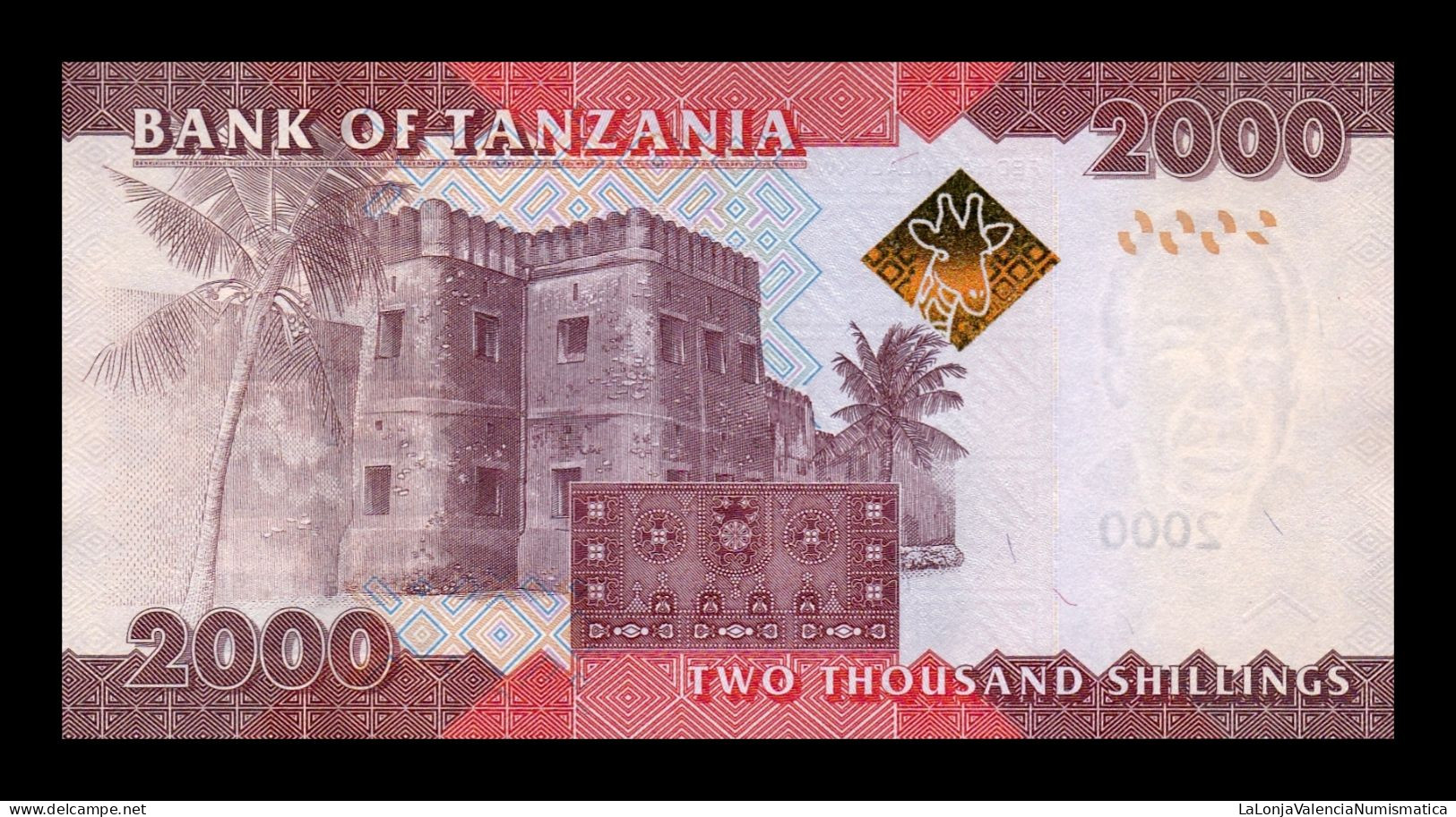 Tanzania 2000 Shillings 2020 (2023) Pick 42c New Sign Sc Unc - Tanzanie