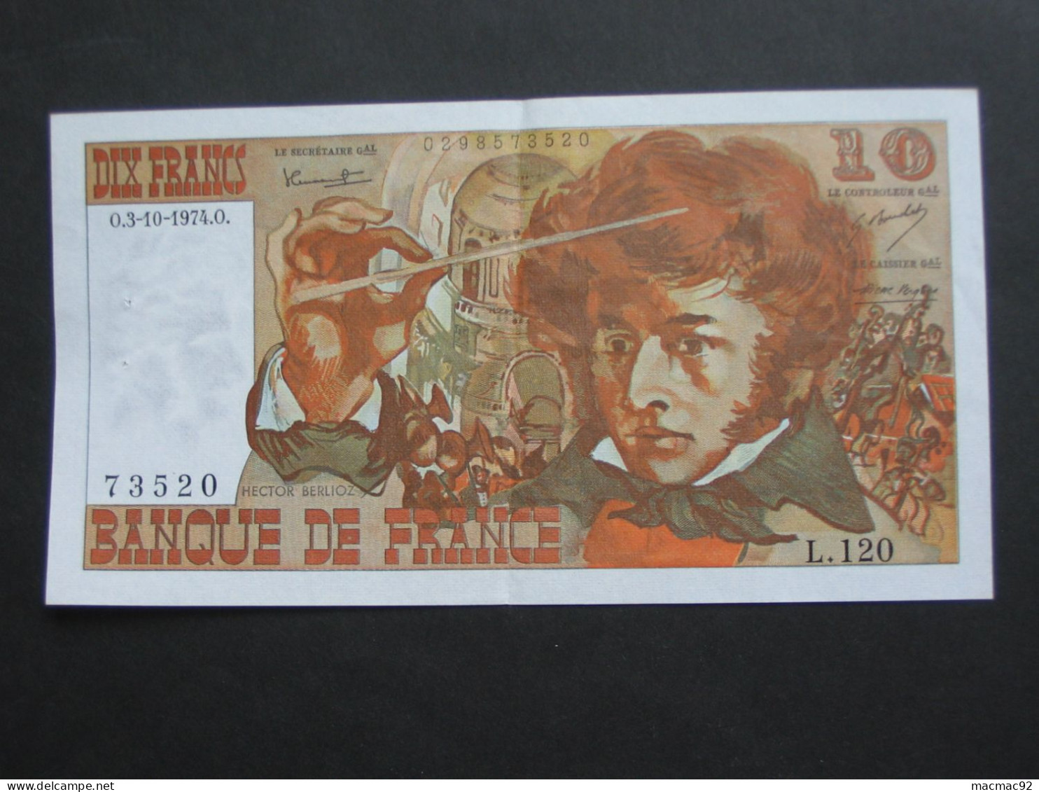 10 Francs BERLIOZ 1974 **** EN ACHAT IMMEDIAT **** - 10 F 1972-1978 ''Berlioz''