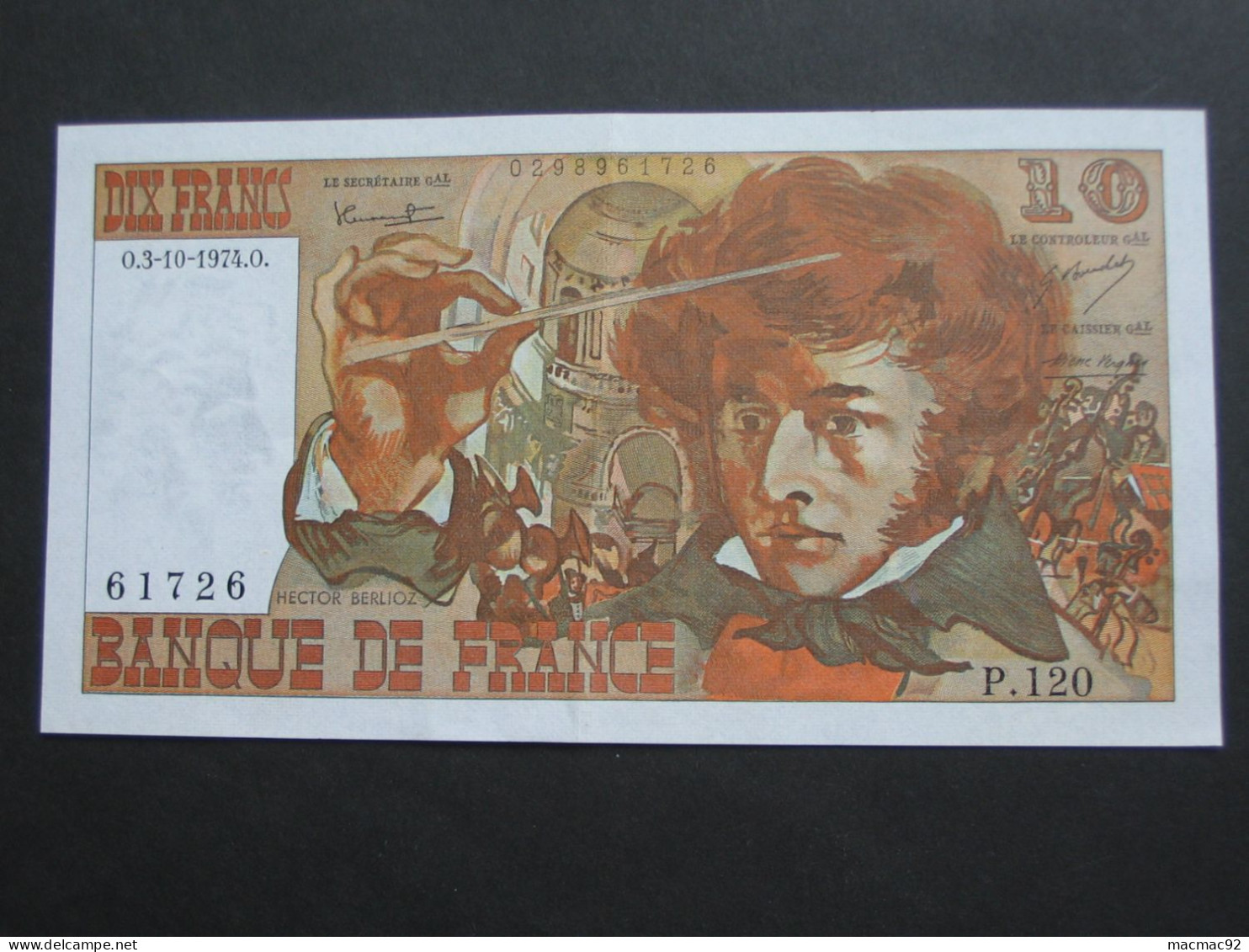 10 Francs BERLIOZ 1974 **** EN ACHAT IMMEDIAT **** - 10 F 1972-1978 ''Berlioz''
