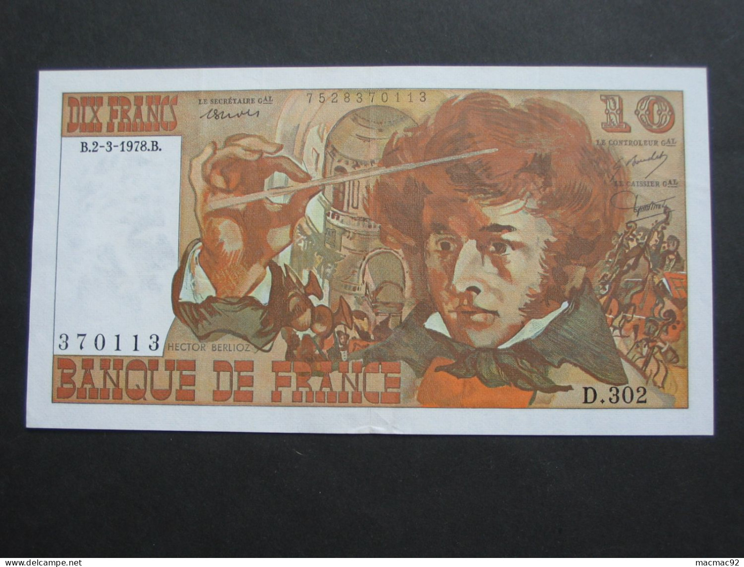 10 Francs BERLIOZ 1978  **** EN ACHAT IMMEDIAT **** - 10 F 1972-1978 ''Berlioz''