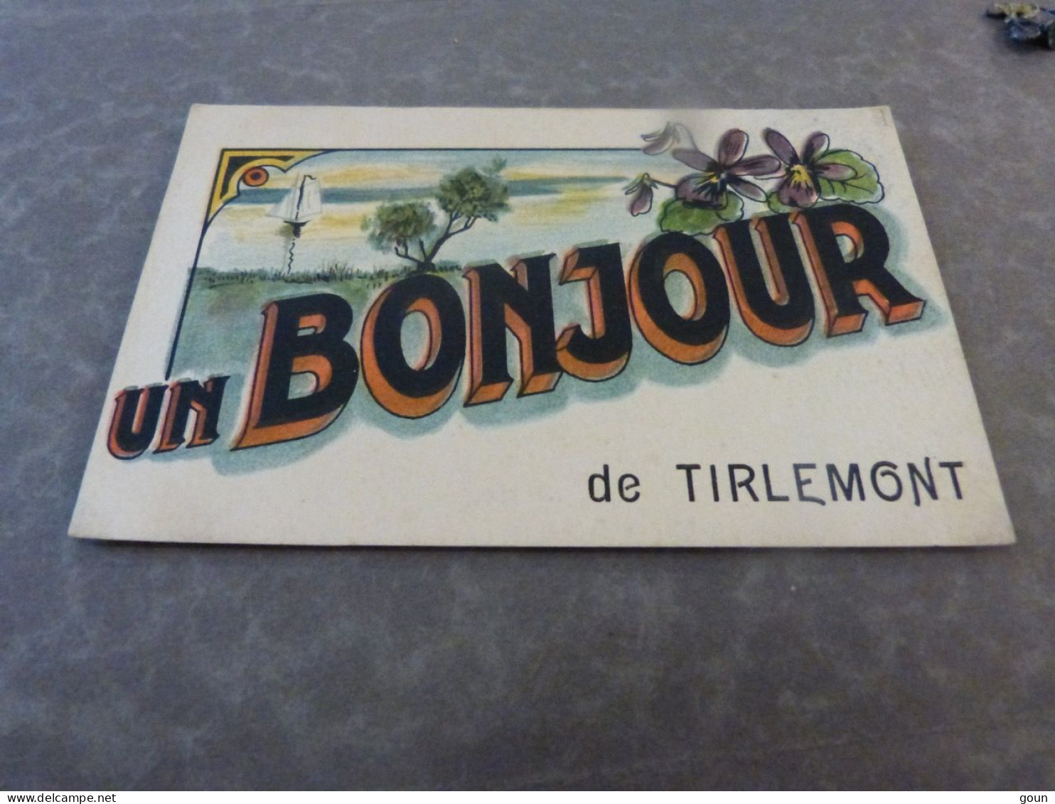 Cpa  Bonjour De  Tirlemont Tienen - Tienen