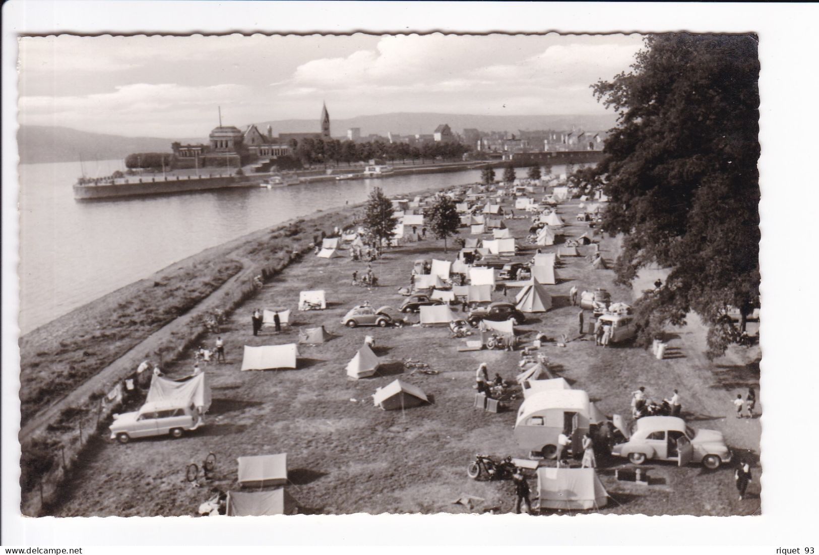Campingplatz "DEUTSCHES ECK" Koblenz An Rhein Und Mosel - Koblenz