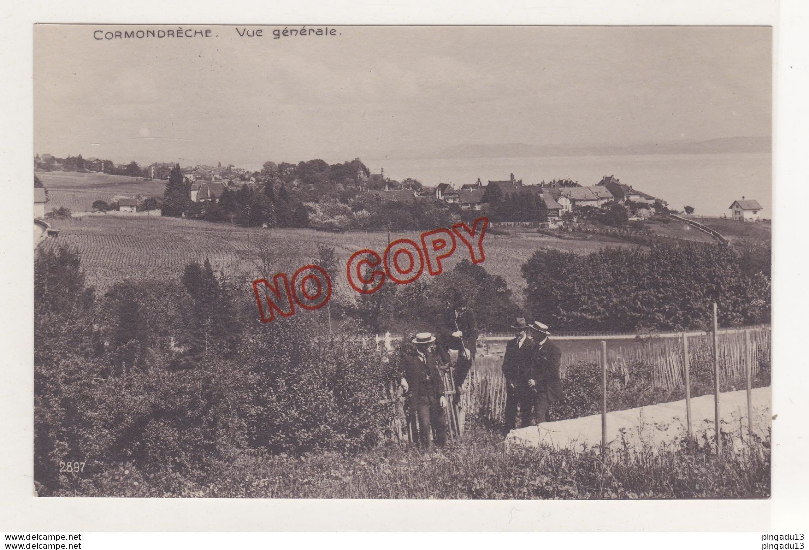 Au Plus Rapide Cormondrèche Corcelles Vue Générale Non Circulé Très Bon état - Corcelles